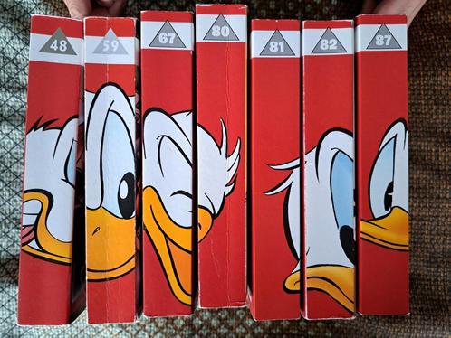 7 stuks Donald Duck dubbelpockets, samen € 25,00, Boeken, Stripboeken, Gelezen, Meerdere stripboeken, Ophalen
