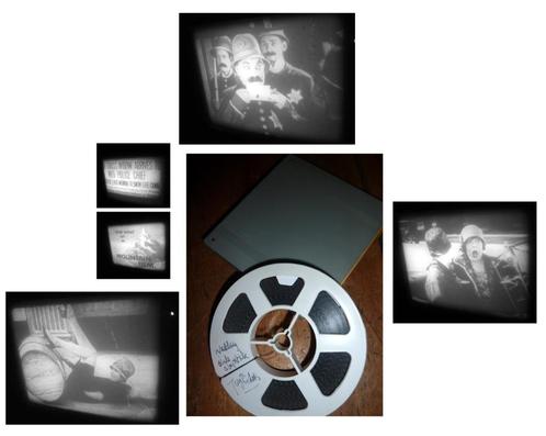 8mm film oude slapstick "Wedding Joke"- zw/w silent -, Audio, Tv en Foto, Filmrollen, 8mm film, Verzenden