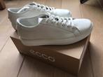Sneakers Ecco soft60 wit leer, Ecco, Wit, Ophalen of Verzenden, Sneakers of Gympen