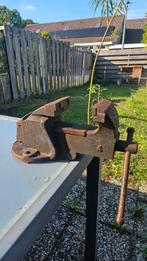 Zware Bankschroef - Vintage Werkplaatsgereedschap, Doe-het-zelf en Verbouw, Werkbanken, Ophalen, Gebruikt, Minder dan 70 cm, Bankschroef
