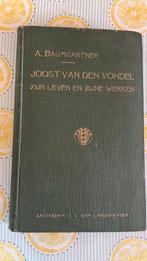 A Baumgartner: Joost van den Vondel 1886, Ophalen of Verzenden