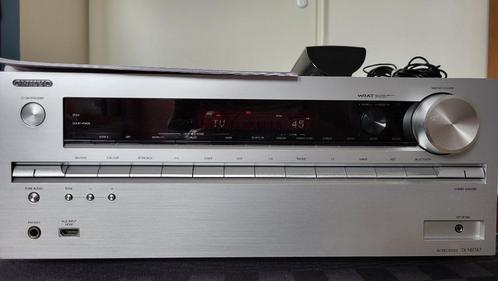 Onkyo Dolby Atmos/DTX-X Netwerk Audio/Video receiver TX-NR74, Audio, Tv en Foto, Versterkers en Receivers, Zo goed als nieuw, 7.1