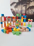 Jouéco Houten Speelblokken - 100 stuks, Ophalen of Verzenden