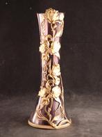 Art Nouveau vaasje in verguld montuur