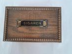 SIGARENDOOS hout schoon & heel 24x15x6.8 cm, Ophalen, Gebruikt