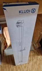 KLUDI NOVA FONTE Puristic glijstangset doucheset chroom, Ophalen of Verzenden, Nieuw, Chroom, Douche