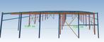 Staalconstructie staal loods bedrijfspand gedemonteerd, Zakelijke goederen, Bedrijfs Onroerend goed, 1350 m², Koop, Opslag of Loods