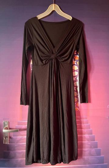 Nieuwe bruine jurk maat 38 met mooi decolleté nu 22€ beschikbaar voor biedingen