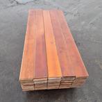 Massief grenen vloer 39 m2 vloerdelen 19,3 cm breed, Doe-het-zelf en Verbouw, Vloerdelen en Plavuizen, Ophalen, Vloerdelen of -planken