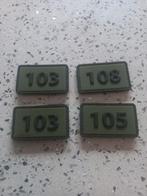 KCT  KORPS COMMANDOTROEPEN   PVC PATCHES, Verzamelen, Verzenden, Landmacht, Nederland, Embleem of Badge