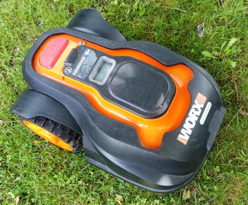 Worx Landroid grasmaaier robot WG754 robotmaaier, Tuin en Terras, Robotmaaiers, Gebruikt, Met regensensor, Ophalen