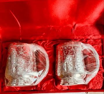 Zilveren Bierpul Set in Geschenkdoos beschikbaar voor biedingen