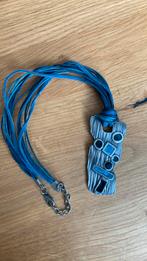 Vintage Retro ketting - koord ketting, Ophalen of Verzenden, Zo goed als nieuw, Overige materialen, Met hanger