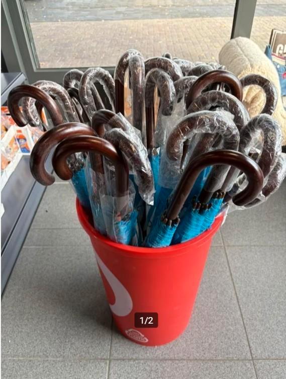 paraplu voor een prikkie :-), Sieraden, Tassen en Uiterlijk, Paraplu's, Nieuw, Blauw, Ophalen of Verzenden