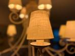 5 handgemaakte lampenkapjes / klemkapjes  - Crème, Huis en Inrichting, Lampen | Lampenkappen, Ophalen of Verzenden, Zo goed als nieuw