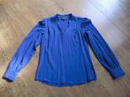Blauwe blouse Elvira maat 36, Blauw, Ophalen of Verzenden, Maat 36 (S), Gedragen
