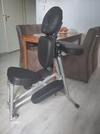 Massagestoel inklapbaar zwart Stronglite, Ophalen, Zo goed als nieuw, Massagestoel of Kussen