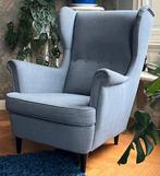 Grijze Ikea Strandmom stoel, Ophalen, Hout, Gebruikt, Minder dan 75 cm