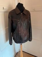 Arma bruin leren jack maat 46, Ophalen of Verzenden, Gedragen, Maat 46/48 (XL) of groter, Bruin