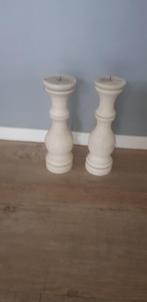 Kaarsenhouders, Huis en Inrichting, Ophalen, Gebruikt, Metaal, 25 tot 50 cm