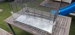 Hamster / cavia / konijnen hok glas, Dieren en Toebehoren, Knaagdieren en Konijnen | Hokken en Kooien, Ophalen, Gebruikt, 60 tot 90 cm