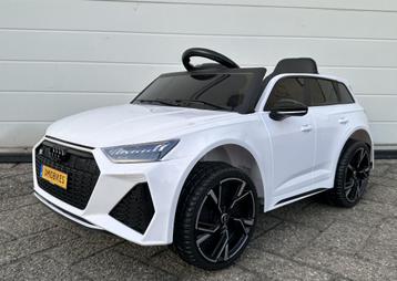 Kinder Auto Audi RS6 12v RC / Leder / Rubberband / Bluetooth beschikbaar voor biedingen