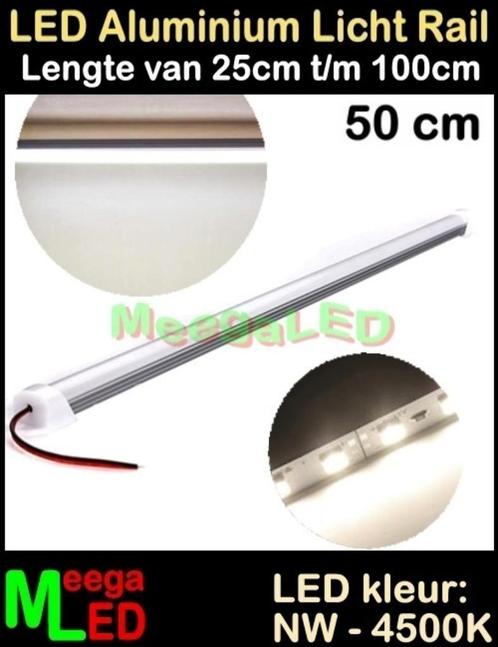 LED Profiel Rigid Strip Bar Rail 50cm SMD5630 Naturalwit 1m, Huis en Inrichting, Lampen | Overige, Nieuw, Ophalen of Verzenden
