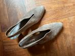 Grijs suède pumps Maripe 39,5 slingback, Verzenden, Zo goed als nieuw, Maripe, Grijs
