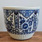 Bloempot Delfts Made for Royal Sphinx by Boch Belgium M21, Verzenden, Overige soorten, Minder dan 100 cm