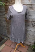 Jurk grijs Tredy mt 40 kant Vaste prijs OPRUIMING, Maat 38/40 (M), Tredy, Ophalen of Verzenden, Zo goed als nieuw