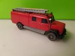 Wiking - Magirus-Deutz LF16 Feuerwehr [rood] 1/87, Ophalen of Verzenden, Bus of Vrachtwagen, Wiking