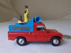 1965 Corgi Toys 487 LAND ROVER LOUDSPEAKER VAN + AAPJE!, Hobby en Vrije tijd, Modelauto's | 1:43, Ophalen of Verzenden, Gebruikt