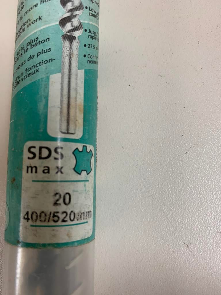 Heller boor sds max 20rond lengte 400/520mm(new), Ophalen of Verzenden, Nieuw, Boor- en/of Breekhamer
