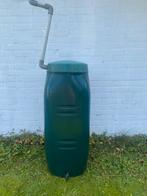 Grote Kunststof Regenton met Kraantje, Tuin en Terras, Regentonnen, Kunststof, Gebruikt, Met kraantje, 150 liter of meer