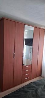 Kledingkast, hang en legplank, spiegel en lades, Ophalen, Gebruikt, 50 tot 100 cm, 150 tot 200 cm