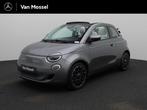 Fiat 500e C La Prima 42 kWh | Leder | Navi | ECC | PDC | LMV, Auto's, Fiat, 15 min, Gebruikt, 4 stoelen, Zilver of Grijs