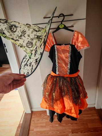 Heksenjurk Halloween - Maat 122 tot 152 beschikbaar voor biedingen