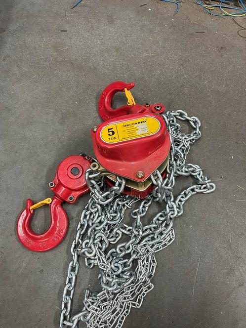 Ketting takel, Doe-het-zelf en Verbouw, Lieren en Takels, Zo goed als nieuw, Handmatig, Ophalen of Verzenden
