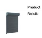 Elektrisch rolluik 1595 breed x 1510 hoog, Doe-het-zelf en Verbouw, Rolluiken, Ophalen, 150 tot 200 cm, Nieuw, Grijs