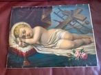 Oude religieuze afbeelding, Antiek en Kunst, Kunst | Schilderijen | Klassiek, Ophalen