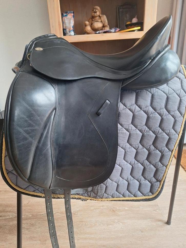 Kentaur Elektra 17 inch, fit 2. Technisch 100% goed, Dieren en Toebehoren, Paarden en Pony's | Zadels, Gebruikt, Dressuur, Ophalen