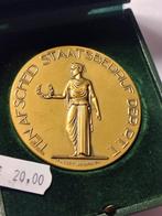 Nederland Penning afscheid PTT 1969, Postzegels en Munten, Penningen en Medailles, Ophalen of Verzenden, Overige materialen