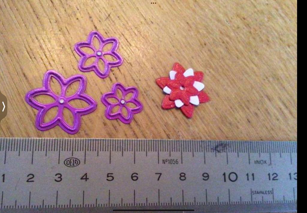 Snijmal set 3 delig bloemetje van Joy 419, Ophalen of Verzenden, Zo goed als nieuw, Pons of Mal