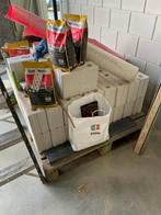 Vellingblokken 120 mm kalkzandsteen 69 stuks, Doe-het-zelf en Verbouw, Metselstenen, Ophalen, Nieuw, Kalkzandstenen