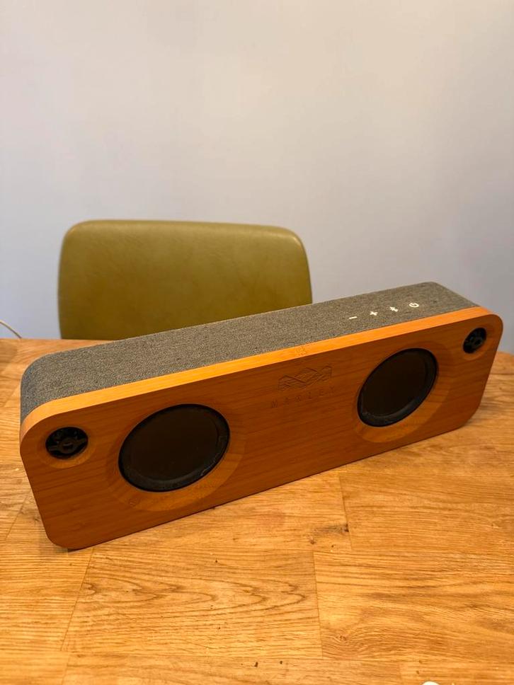 Marley Get Together Duo Bluetooth Speaker, Audio, Tv en Foto, Luidsprekers, Zo goed als nieuw, Front, Rear of Stereo speakers