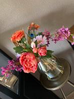 Set Met Luxe Zijden bloemen in vaas Luxe Zijde, Ophalen of Verzenden, Nieuw
