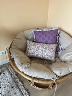 Papasan kussen 120 cm, Ophalen, Nieuw, Beige, Rond