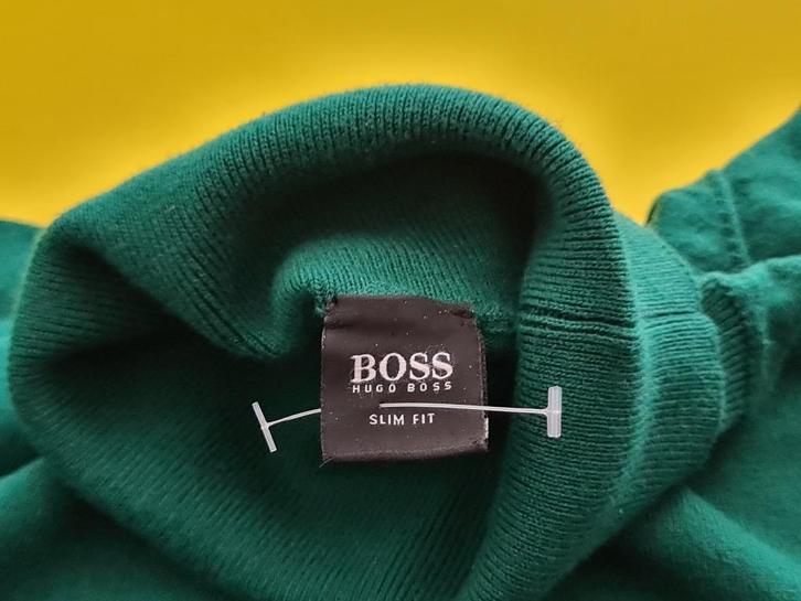 Hugo Boss Cultrui met groene kleur maat  XL, Kleding | Heren, Truien en Vesten, Nieuw, Maat 56/58 (XL), Groen, Verzenden