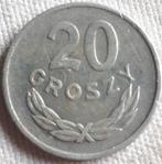 POLEN : 20 GROSZY 1961 Y A47 KEY DATE, Postzegels en Munten, Munten | Europa | Niet-Euromunten, Verzenden, Polen, Losse munt