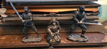 Ninja & Samurai Beelden Set beschikbaar voor biedingen